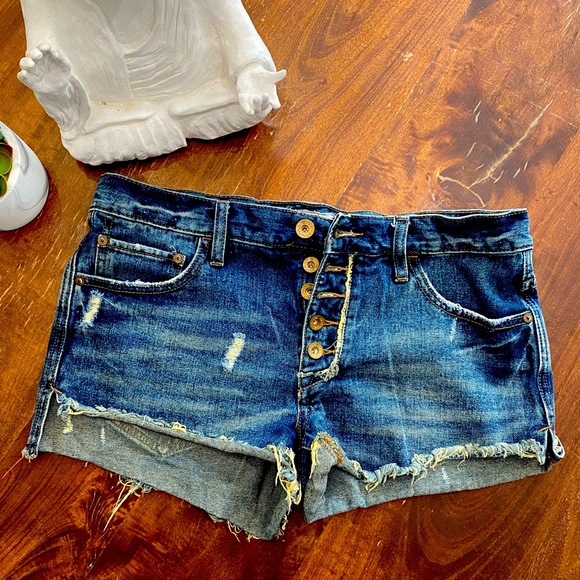 Free People Denim Cutoff Shorts